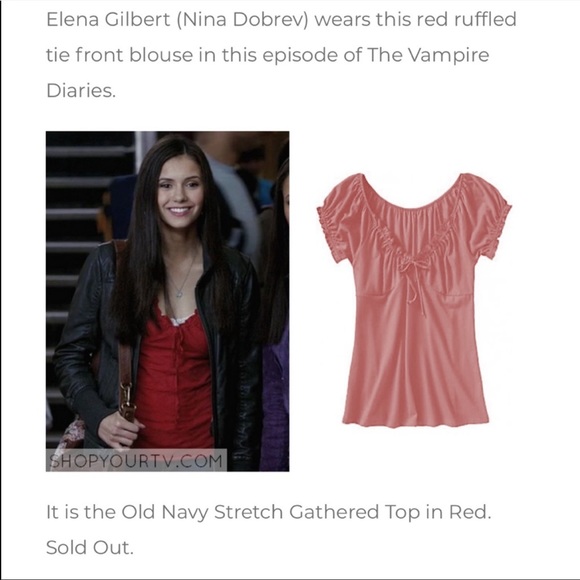 SOLD OUT - NWT Elena Gilbert Old Navy Top - Picture 16 of 16